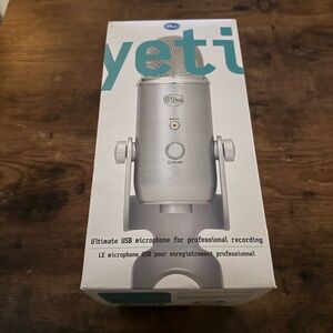 Yeti Silver USB Microphone